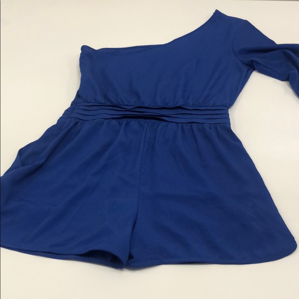 Asymmetrical romper